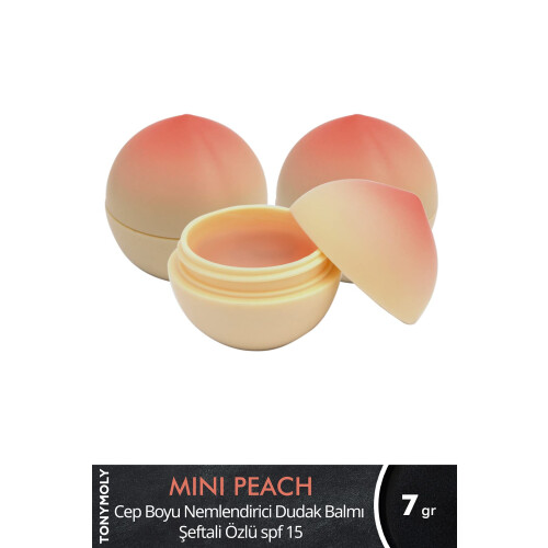 TONYMOLY Mini broskvov balzm na rty 1