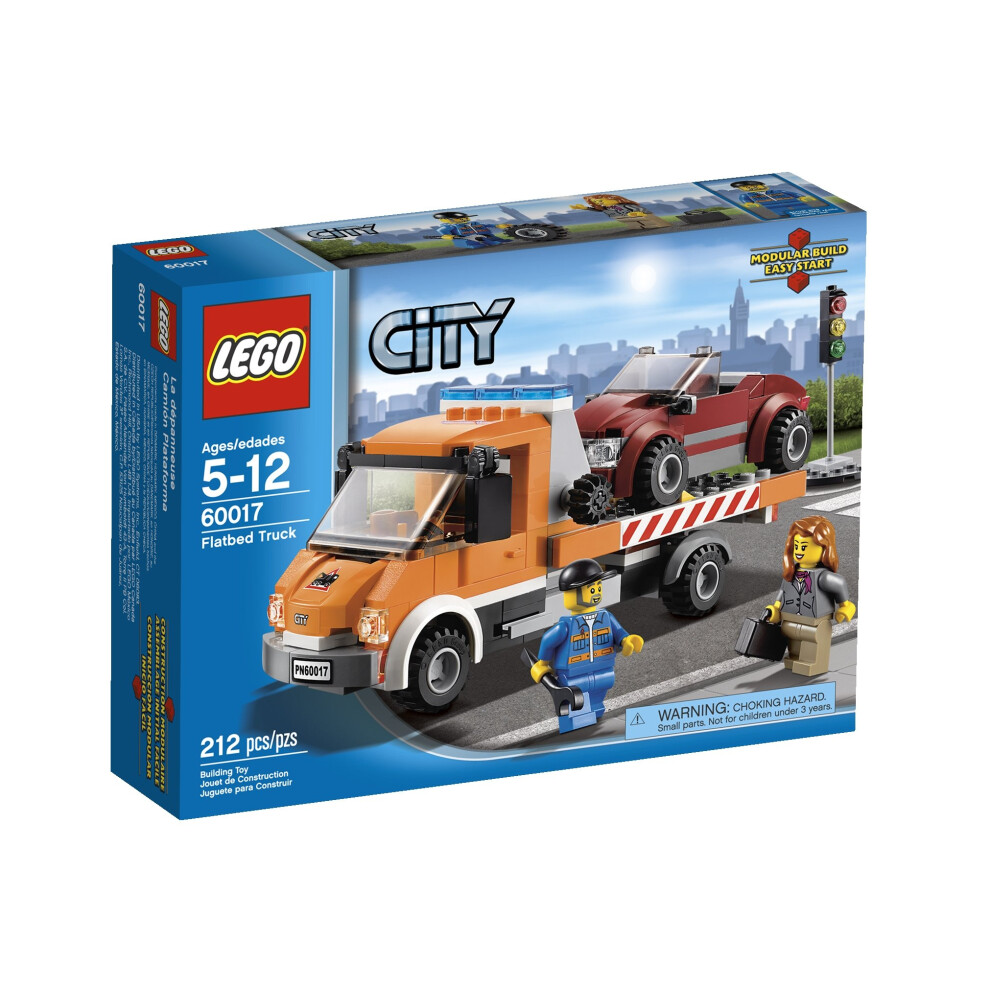 Lego City Flatbed Truck 60017