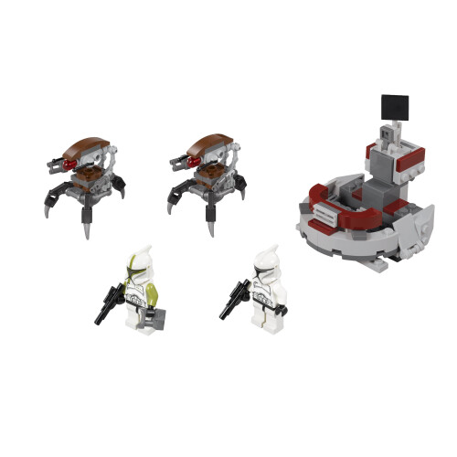 LEGO Lego Star Wars Clone Troopers vs Droidekas 75001 2