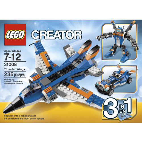 LEGO Lego Creator Thunder Wings 31008 1