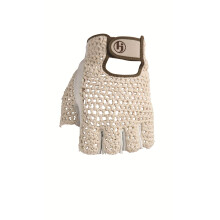 Guanto da golf HJ Glove da uomo Snow White Original Half Finger, piccolo, mano destra
