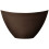 Arcadia Vaso Swoop Arcadia Garden Products YB41C, 16 x 12 x 9 polegadas, Chocolate 2