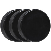 A&R Sports Ice Hockey Practice Pucks Black - 3 Pack