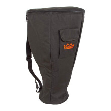 Remo Bag 12"""" Djembe Tracolla Manico Tascabile Deluxe Nero