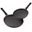 SCANPAN Scanpan Classic 2 pezzi set di padelle da 8"""" e 10 1/4"""" nero (10202600 1