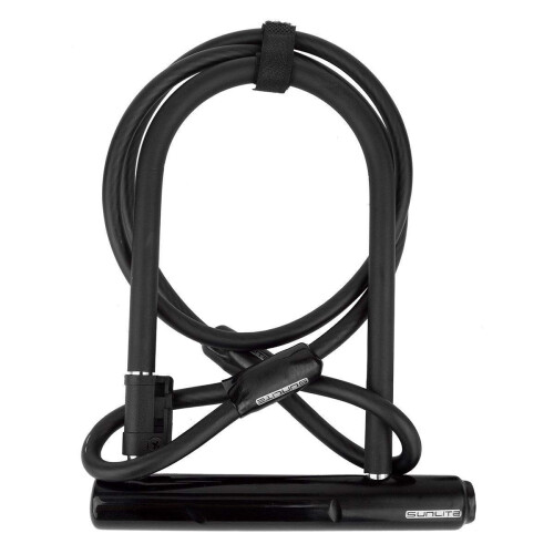 Sunlite Standard U-Lock med fste 2,6 x 8 (Mini Long Shackle)