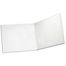 Ashley Landscape Hardcover Blanco Pagina's Boek, Wit, 8,5"" x 11"",10710
