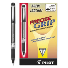 Pilot rullboll penna djrva punkt gummi grepp bk fat/blck (28901) sljs individuellt