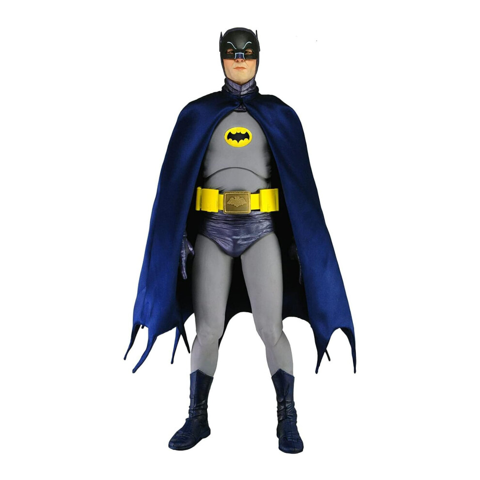 New Neca Batman Adam West 18-Inch 1/4 Scale Action Figure With Packaging And Cartoon-Style Batcave For Kids Above The Age Of 14 61242