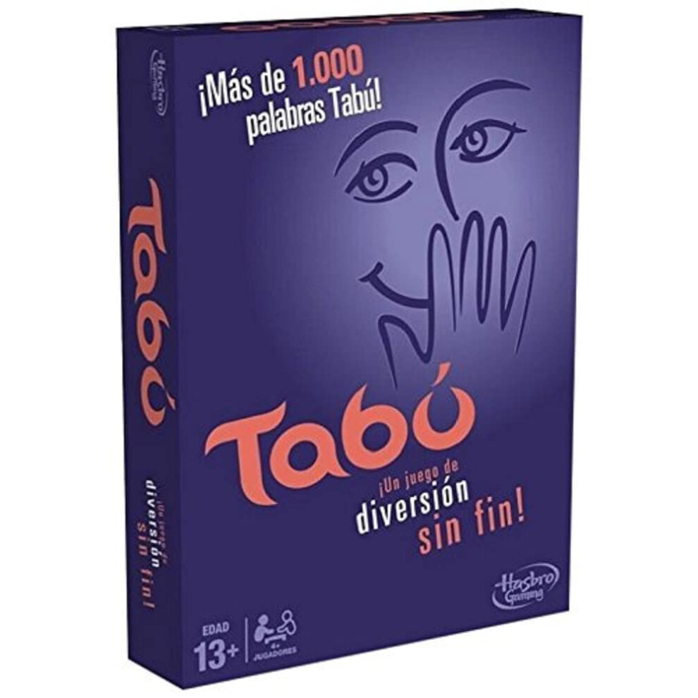 Hasbro Gaming - Jeu de d   s Taboo Version espagnole 26,7 x 20,1 x 5,1 Mult