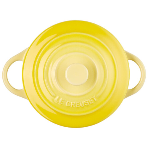 Le Creuset Le Creuset Στιβαρό Μίνι Στρογγυλό Cocotte, 8 oz., Soleil 2