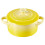 Le Creuset Le Creuset Στιβαρό Μίνι Στρογγυλό Cocotte, 8 oz., Soleil 1