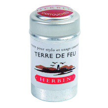 J. Herbin tltotoll tinta - 1 doboz 6 patronbl - Terre de Feu