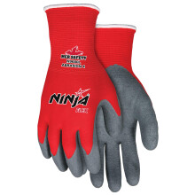 Memphis N9680 Red Ninja Flex Handschuhe, 15 Gauge, Gre L (12 Paar)