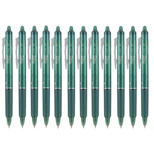 Pilot Pilot Pilot Pilot Frixion Clicker ?ters Pack Green Point Green de 12