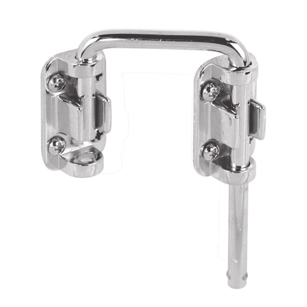 Serrure     boucle pour porte coulissante Prime-Line S 4378 1-7/16 po Construction moul   e sous pression Nickel    (paquet individuel)