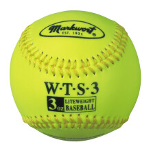 Beisebol sint tico ponderado por Markwort, de 9 polegadas de 3 on as, amarelo ptico