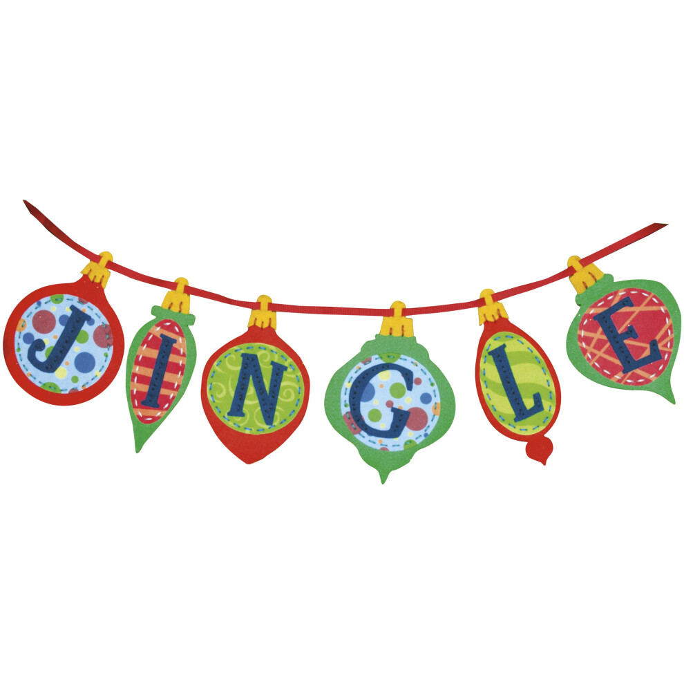 Afmetingen Ambachten Vilt Applicatie Banner Jingle-image