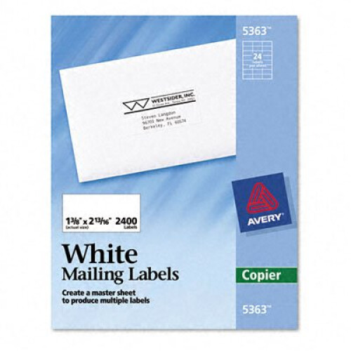 Ave5363Us Label Cpy 138X281 24C