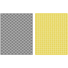 QUICKUTZ Lifestyle Crafts Chain 2er-Pack Prgeschablonen fr Scrapbooking
