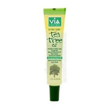 Via Natural Ultra Care Teebauml Konzentriertes Naturl 1,5 Unzen  Frdert eine gesunde Kopfhaut und sauberes Haar. Natrliches antibakterielles l