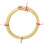 AJ Tack Vaxad Nylon Kid Rep Vit 1