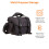 Amazon Amazon Basics Large DSLR Gadget Bag  Black with Grey Interior 3