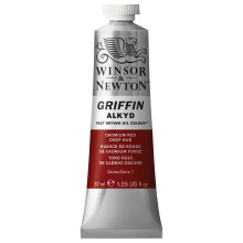 Winsor & Newton Griffin Alkyd schnell trocknende lfarbe, 37 ml (1,25 oz) Tube, Cadmiumrot, tiefer Farbton