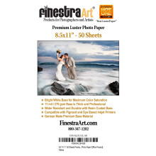 8,5"" x 11"" Premium Lustre Inkjet-Fotopapier  50 Blatt