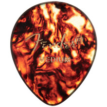 Fender Classic Celluloid Gitaarpicks 347 Vorm, Schildpad, Medium, 12-Pack