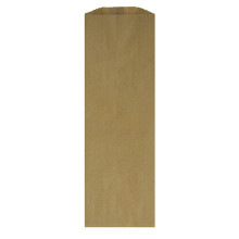 Yleisten elintarvikkeiden tuoppikokoiset paperipussit alkoholijuomien noutoon, 35 lb, tilavuus 3,75"" x 2,25"" x 11,25"" Kraft 500 pussia