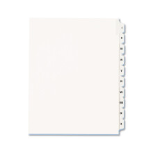 Legale Ringbuch-Registertrenner, rmische Ziffern, 11 x 8-1/2, 10/Set AVE82319