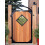 Nuvo Iron Insert GATE SQ/DMND BLK 15X15 ACW54 3
