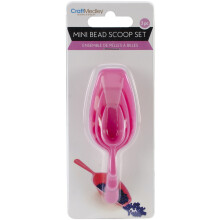 Multicraft Imports Craft Medley BT256 Perlen- und Schmuckwerkzeug Scoop-It Mini-Perlenschaufel-Set, 3-teilig