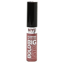 N.Y.C. New York Color Big Bold Lip Gloss, Magnified Mauve, 0.39 Fl Oz