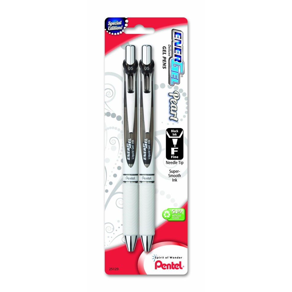 Stylo Encre Gel Liquide Pentel Pearl Deluxe Rtx (0,5 Mm) Pointe Fine-image