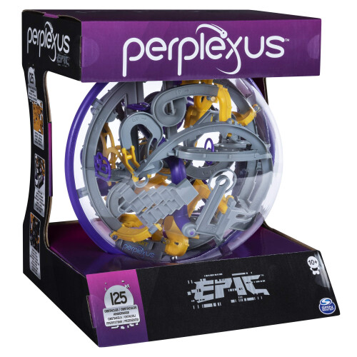 Spin Master Games Perplexus Epic Interactive Maze Game with 125 Obstac