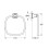 Grohe Grohe 40630000 Grandera Towel-Ring, Starlight Chrome 3