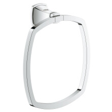 Grohe 40630000 Grandera Towel-Ring, Starlight Chrome