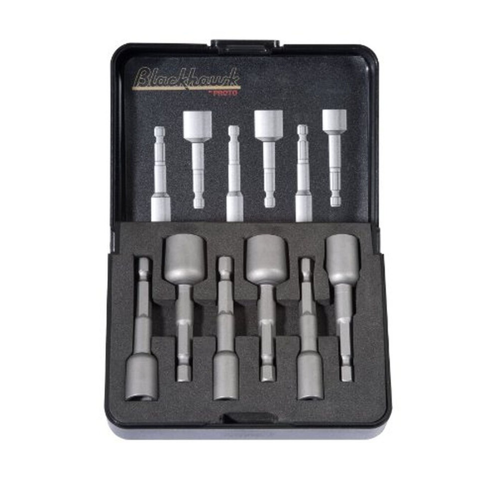 Blackhawk BI-NS6 Magnetic SAE Nutsetter Set 6PC