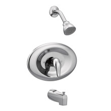 Moen Chateau Chrome Posi-Temp Eco-Performance Bruses?t med brusehoved Bruseh?ndtag og karudl?bsventil p?kr?vet TL2369EP