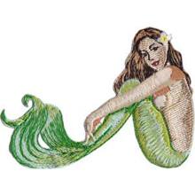 C&D Visionary Application Mermaid Patch Beige Small