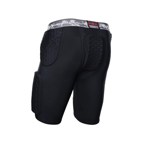 McDavid HEX Dual-Density Thudd Short  Dual-Density Pads for Thighs  HI 1