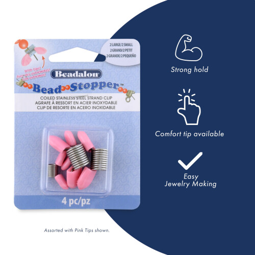 Beadalon Perlenstopper gro 16 Stk 1