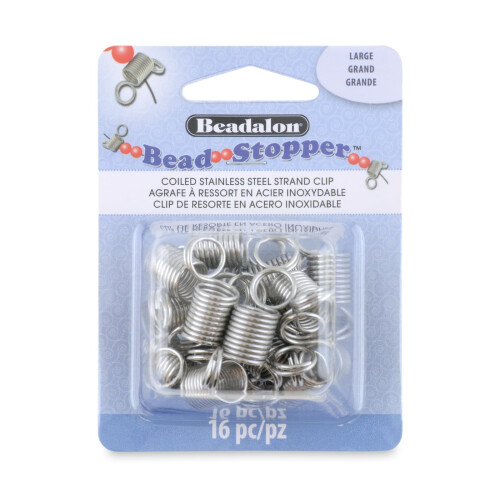 Beadalon Perlenstopper gro 16 Stk