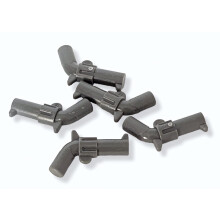 Nye 5 Lego Grey H?ndv?ben- Minifig Revolver Pistolv?ben- Indiana Jones/Politi