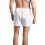 Fruit of the Loom ανδρικά Σορτς Boxer χωρίς ετικέτα, Υφαντά - Λευκό, X-Large 4
