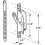 Prime-Line H 3547 Universal Die-Cast Louver Operator (Single Pack) 2