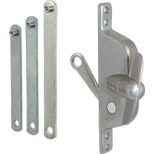 Silownik do zaluzji Prime-Line H 3557, dwustronny, z trzema ramionami laczacymi, wykonczenie aluminiowe (pojedyncze opakowanie)
