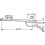 Prime-Line H 3571 13-1/2 In., Χυτοσίδηρο, Χάλκινο, Δεξί Χειριστήριο Ξύλινου ή Βινυλίου 2